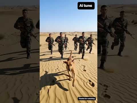 Indian Army’s Brave Dog#ai#army #short