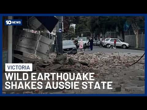 Thousands React After Strongest Earthquake in Years Hits Victoria | 10 News