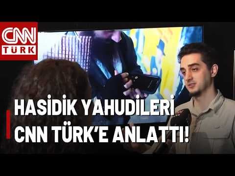 Hasidik Yahudileri Görüntüleyen Ruhi Çenet CNN TÜRK'te! Niye Telefon-İnternet Kullanmıyorlar?